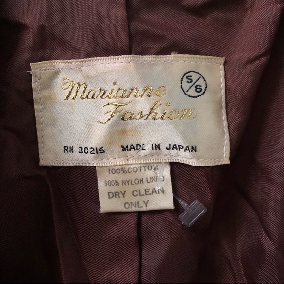 Vintage Brown Velvet Blazer - Picture 3 of 6